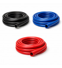 Tuyau silicone droit Ø10 mm longueur 4 m couche interne FVMQ hydrocarbure