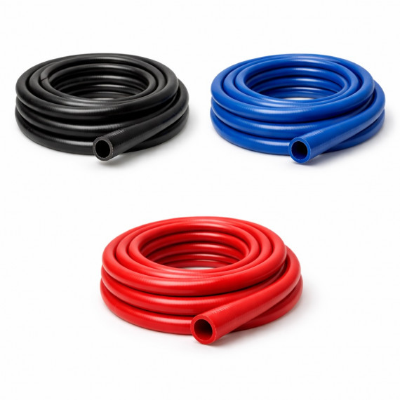 Durite silicone 10mm - 4 mètres - Résistante hydrocarbures