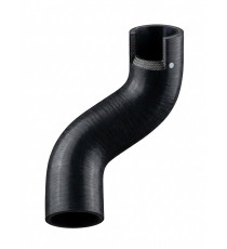 Durite silicone coudée forme Z 45mm haute performance - Noir