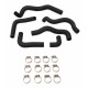 Kit 6 durites silicone huile LANCIA Delta HF HPE 2.0 16V Turbo 193 ch 1995-1998 (FVMQ interne) - REDOX