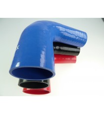 Réducteur silicone 90° - diamètres intérieurs 51-76 mm - longueur 125 mm