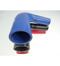 Réducteur silicone 90° - diamètres intérieurs 25-45 mm - longueur 100 mm
