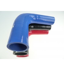Réducteur silicone 90° - diamètres intérieurs 19-32 mm - longueur 100 mm