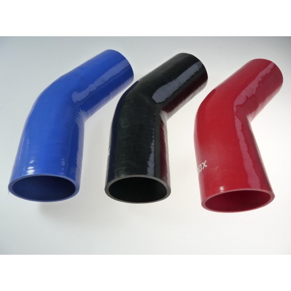 76mm - Coude 45° silicone - REDOX