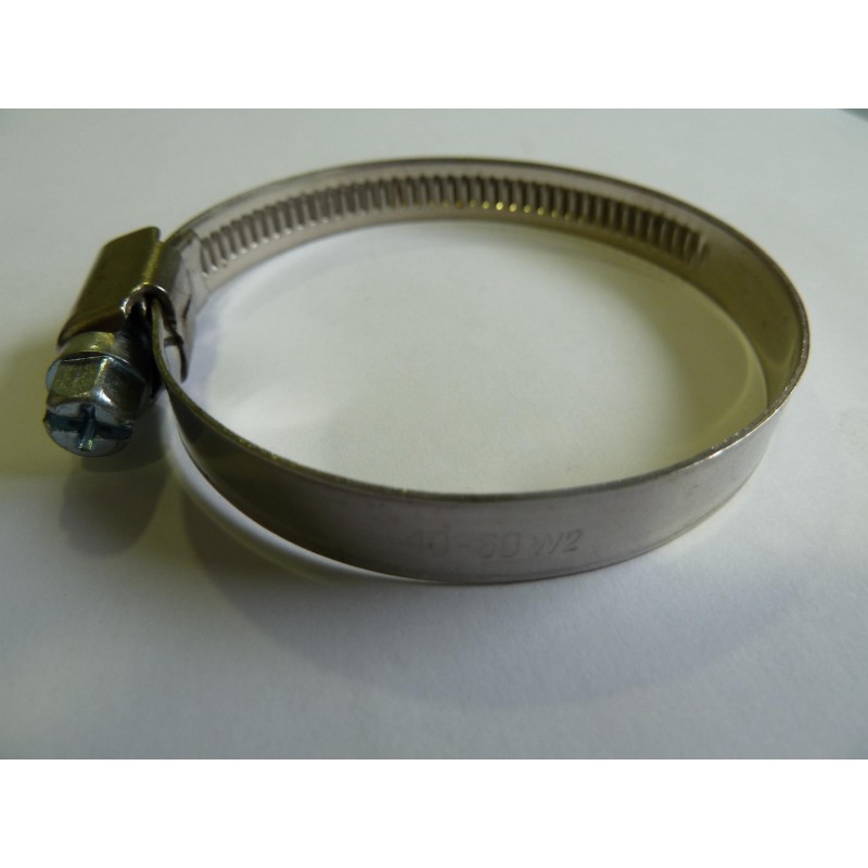 Collier de serrage rectangulaire - 60 x 40 mm - Pour poteaux de