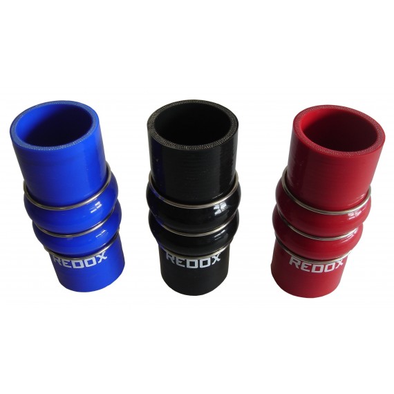 Manchon amortisseur silicone double hump diamètre intérieur 51 mm longueur 150 mm