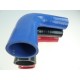 Réducteur silicone 90° - diamètres intérieurs 25-38 mm - longueur 100 mm