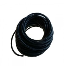 Tuyau dépression silicone noir diamètre intérieur 6 mm - pré-découpé