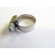 Collier de serrage inox vis sans fin 8-16 mm pour durites silicone Ø6,5 à 10 mm