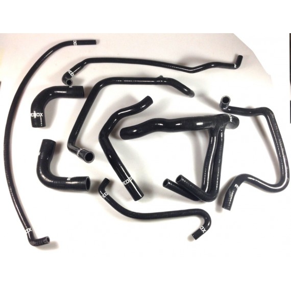 Kit 9 durites silicone eau PEUGEOT 205 GTI 1.6 115 ch / 1.9 105-122 ch avec modine 1991-1994