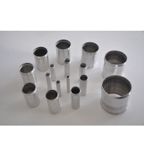 Manchon aluminium soudable diamètre extérieur 42 mm longueur 100 mm