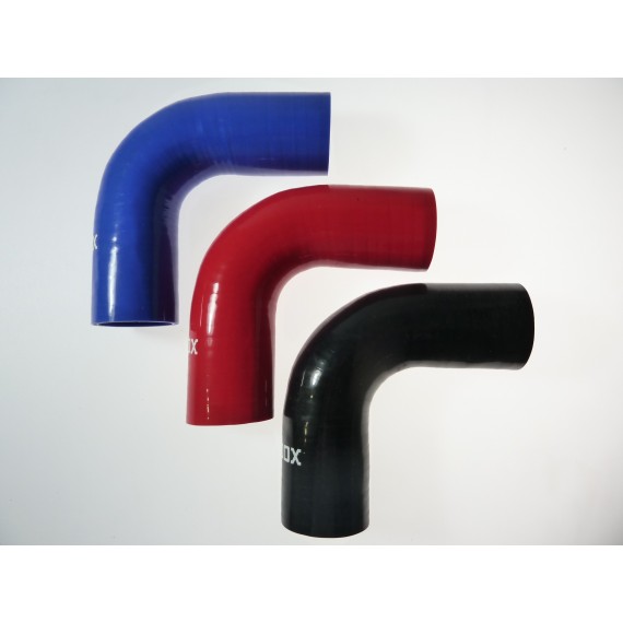 Coude silicone 90° - diamètre intérieur 51 mm - longueur 125 mm